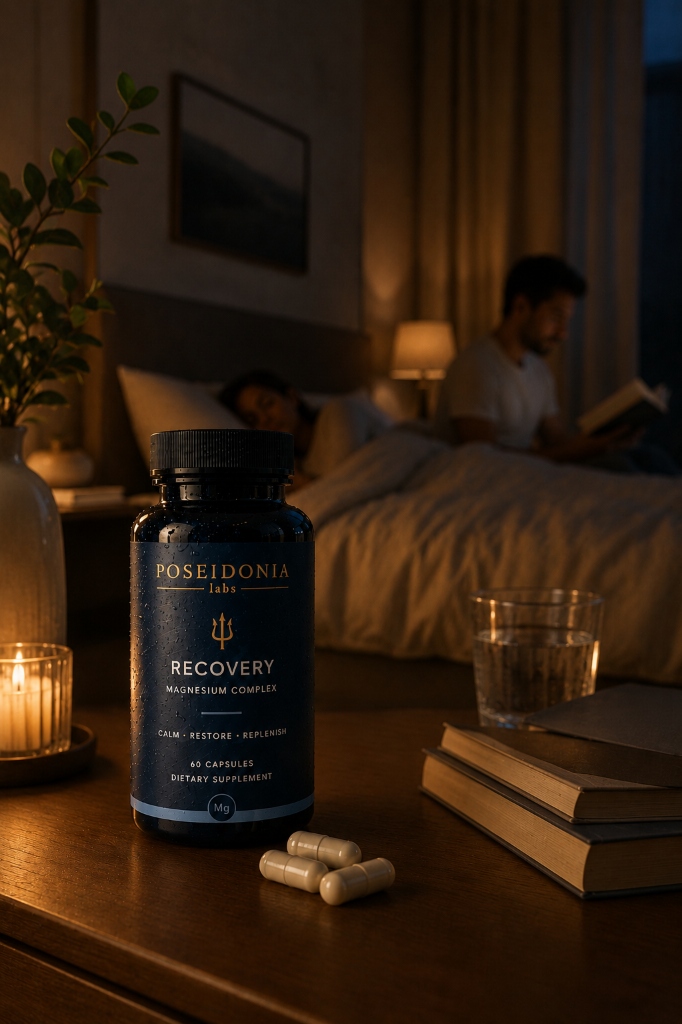 Poseidonia Labs Recovery - Magnesio de noche